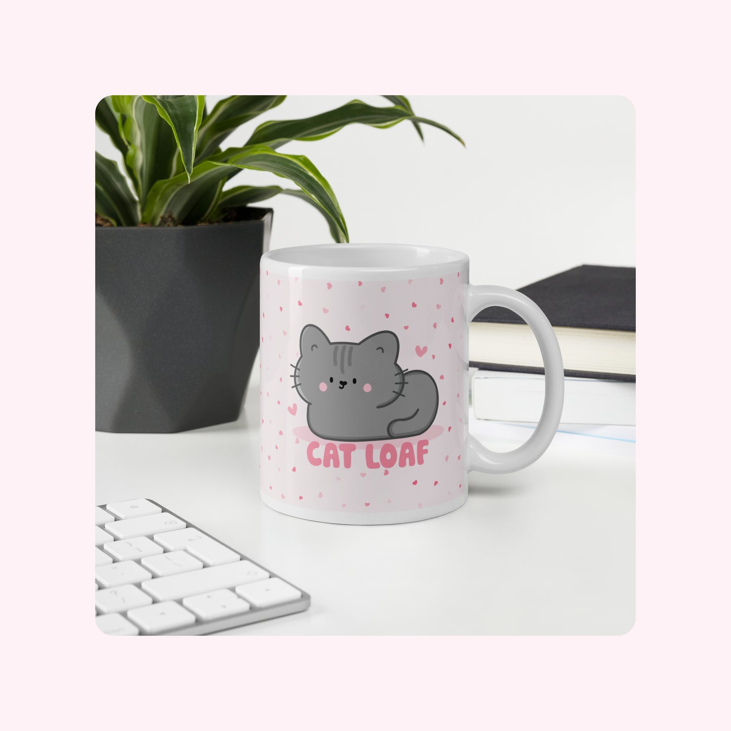 Cat Loaf Kawaii Mug