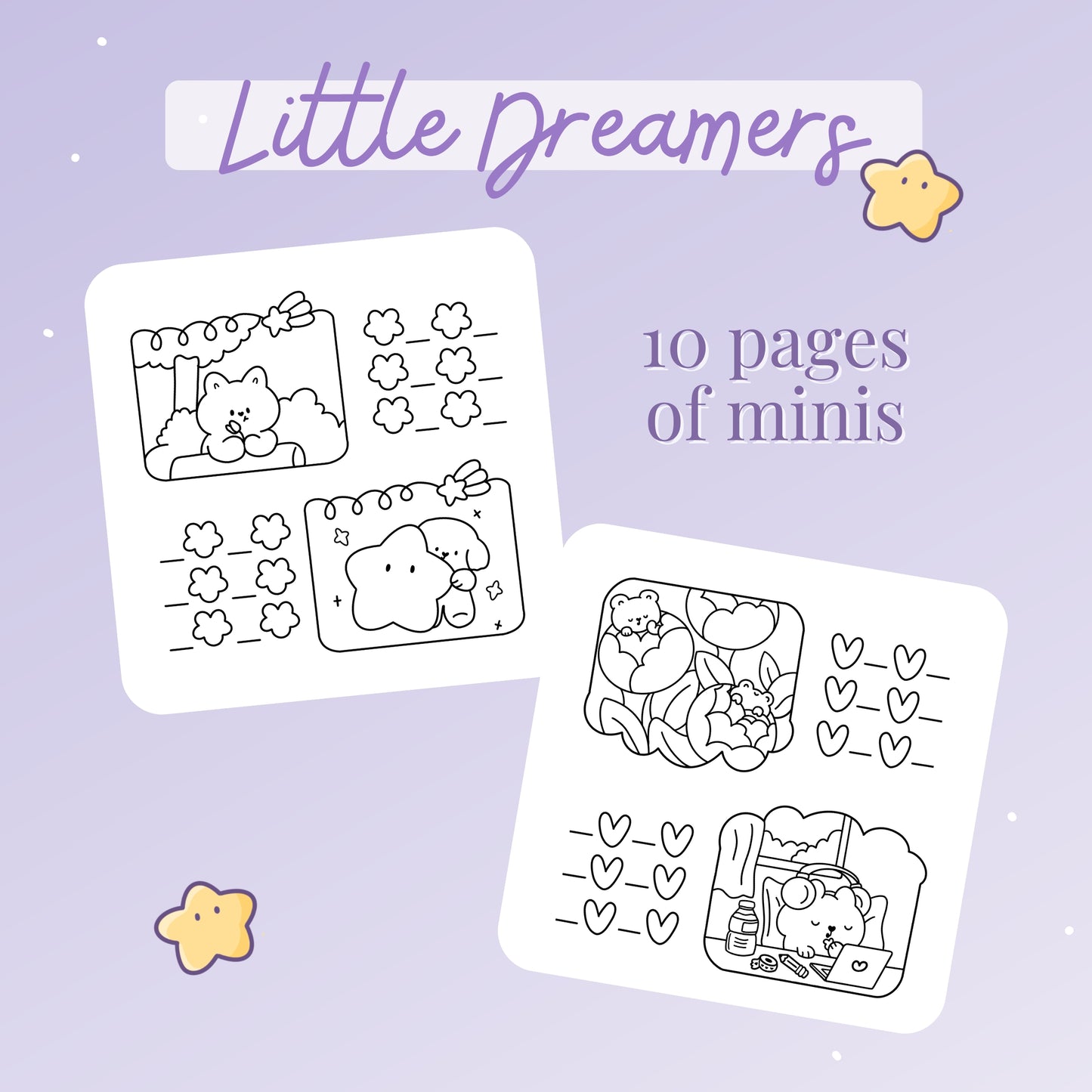 Little Dreamers Colouring Book