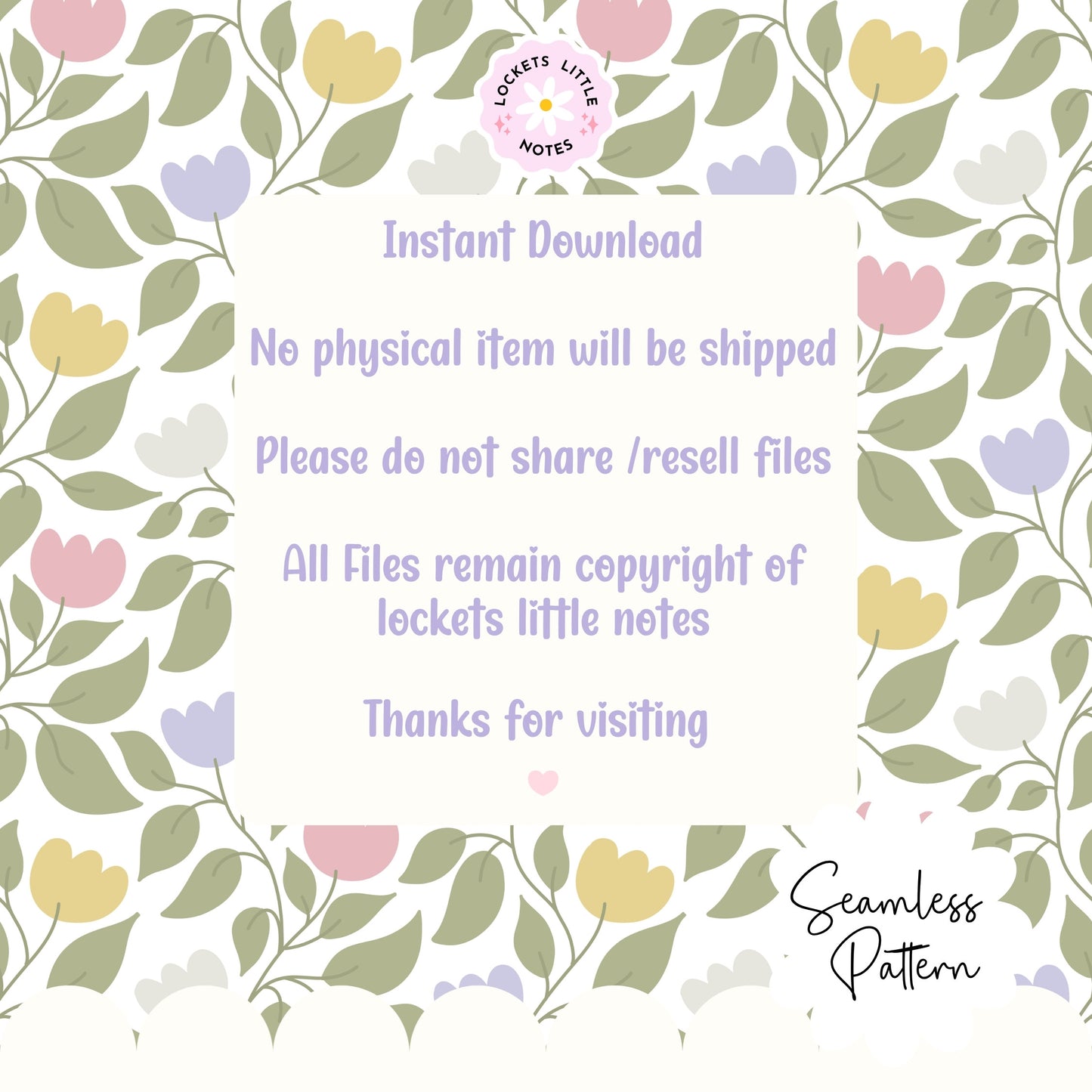 A seamless botanical pattern featuring a delicate green leaf and floral vine winding across a warm cream background. heritage design print
