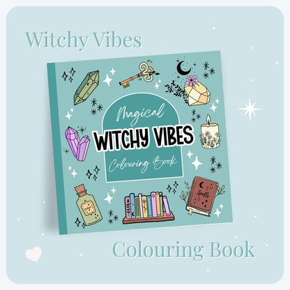 Witchy Vibes Colouring Book