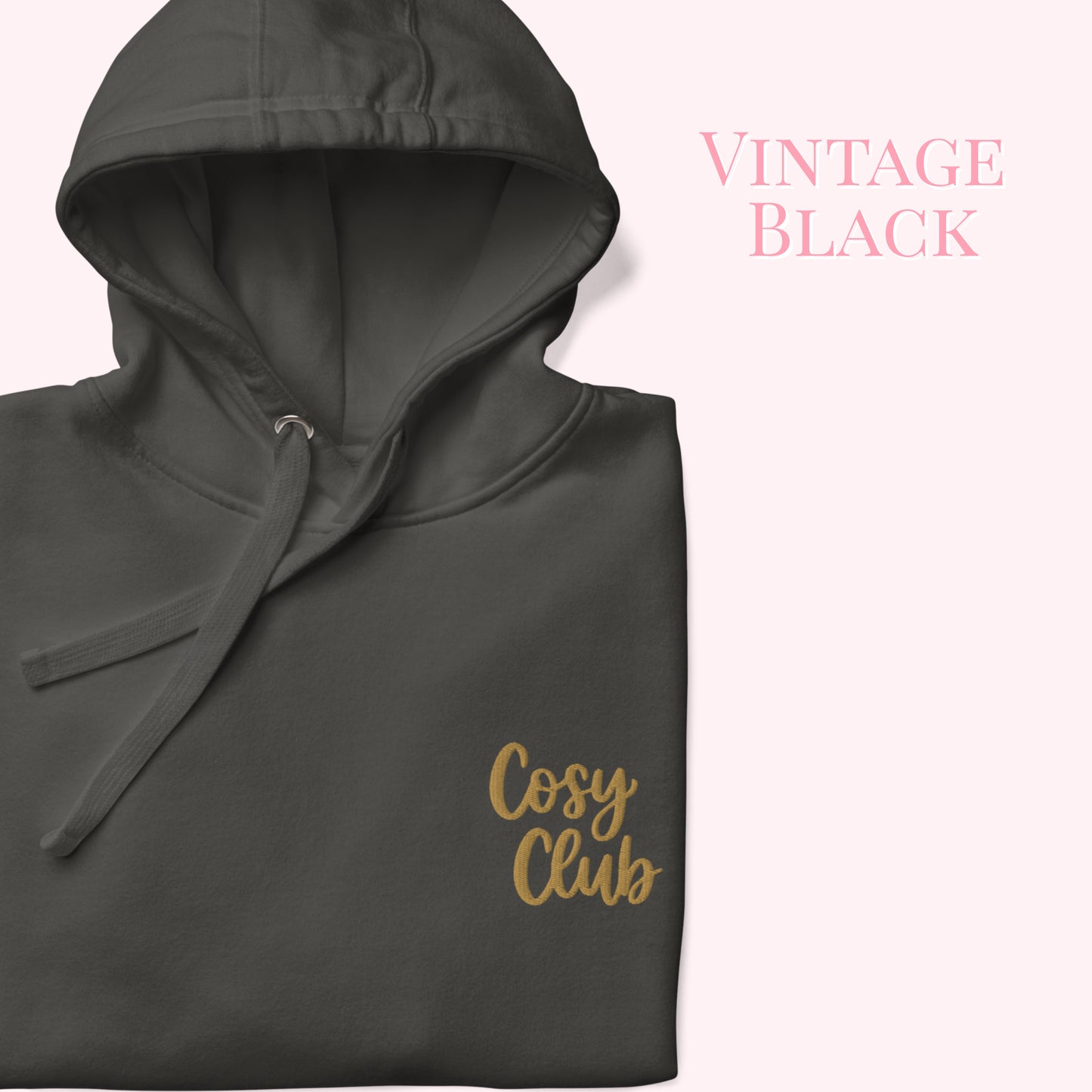Cosy Club Embroidered Hoodie