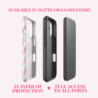 Pink Christmas Iphone MagSafe case