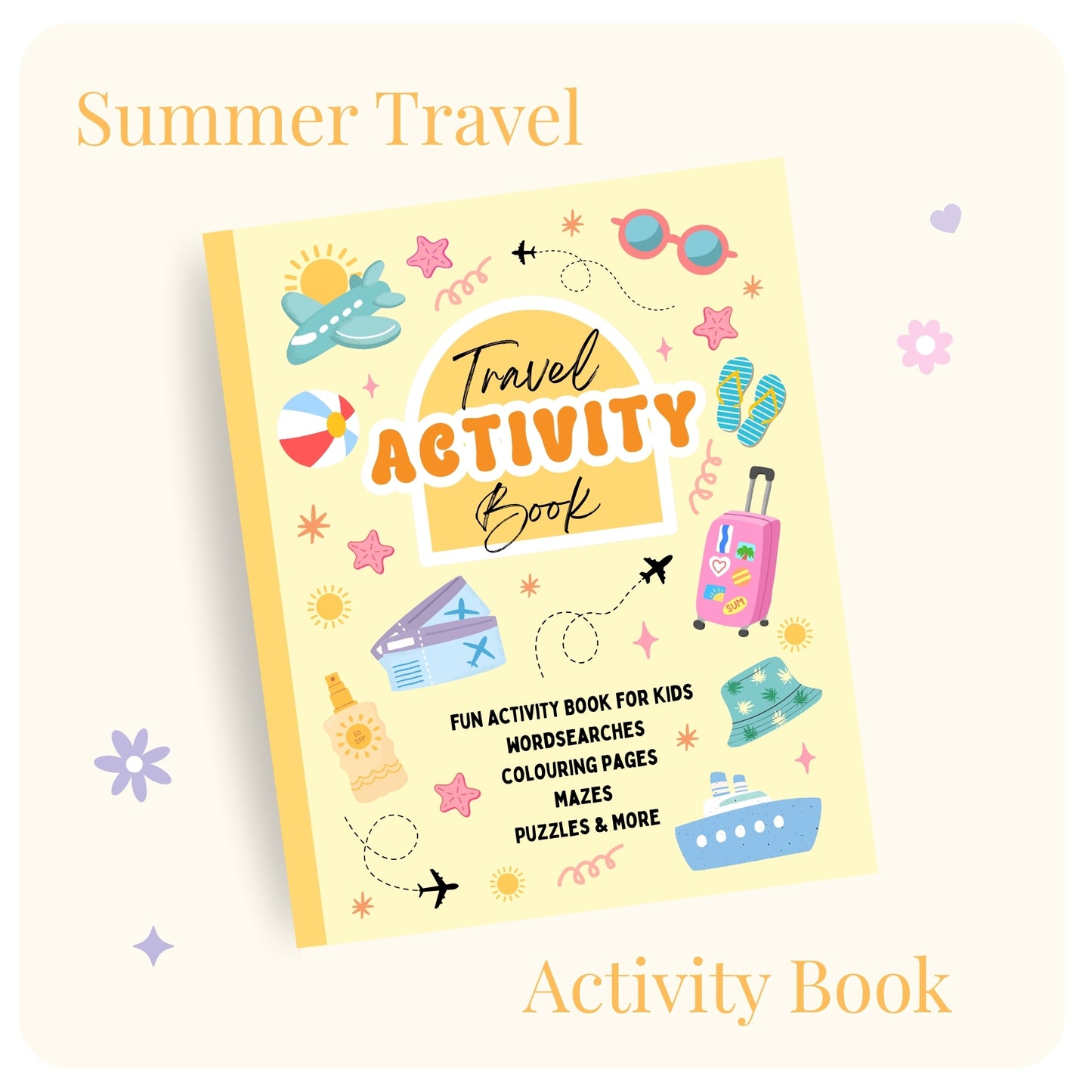 Summer Travel Activity Book