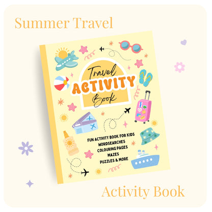 Summer Travel Activity Book