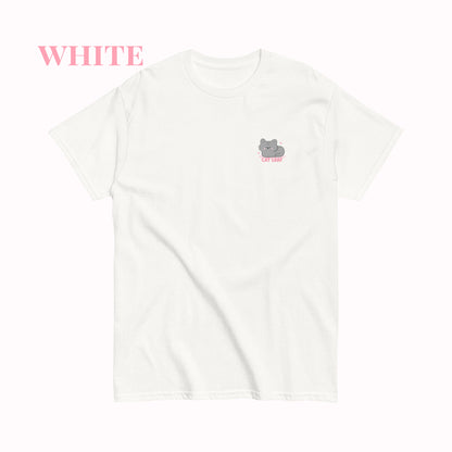 Cat Loaf Tshirt. Cute Kawaii Cat Printed Design