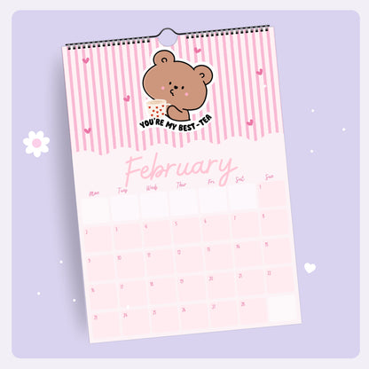 2026 A4 Wall Calendar