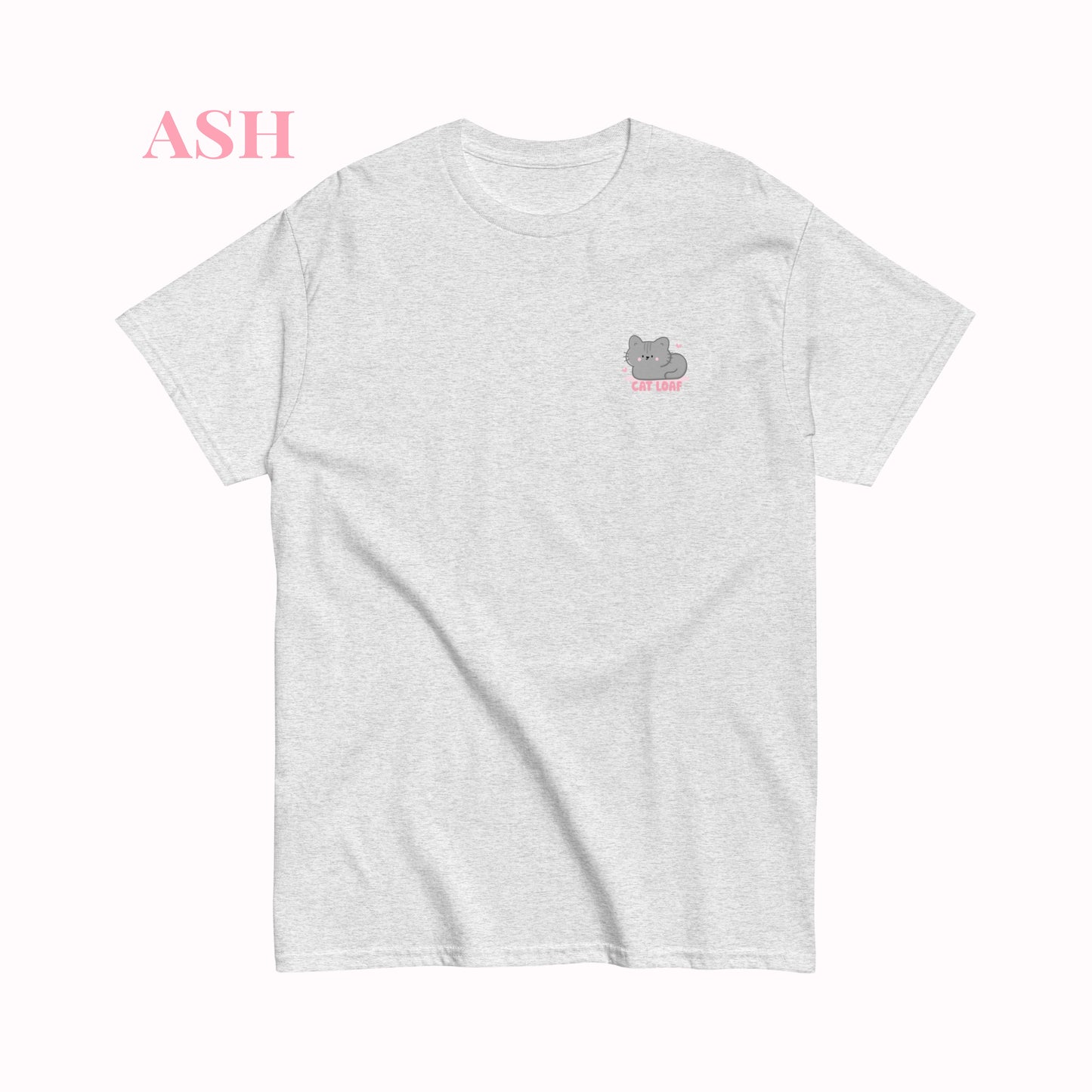 Cat Loaf Tshirt. Cute Kawaii Cat Printed Design