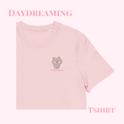 Daydreaming as Usual Bear Organic Cotton T-shirt.
