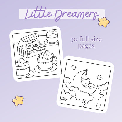 Little Dreamers Colouring Book