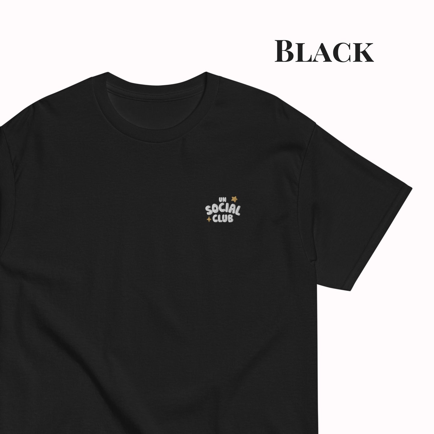 Un Social Club Embroidered T-Shirt