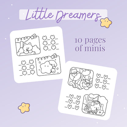 Little Dreamers Colouring Book