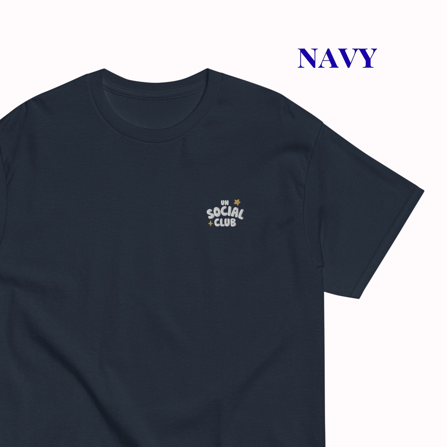 Un Social Club Embroidered T-Shirt