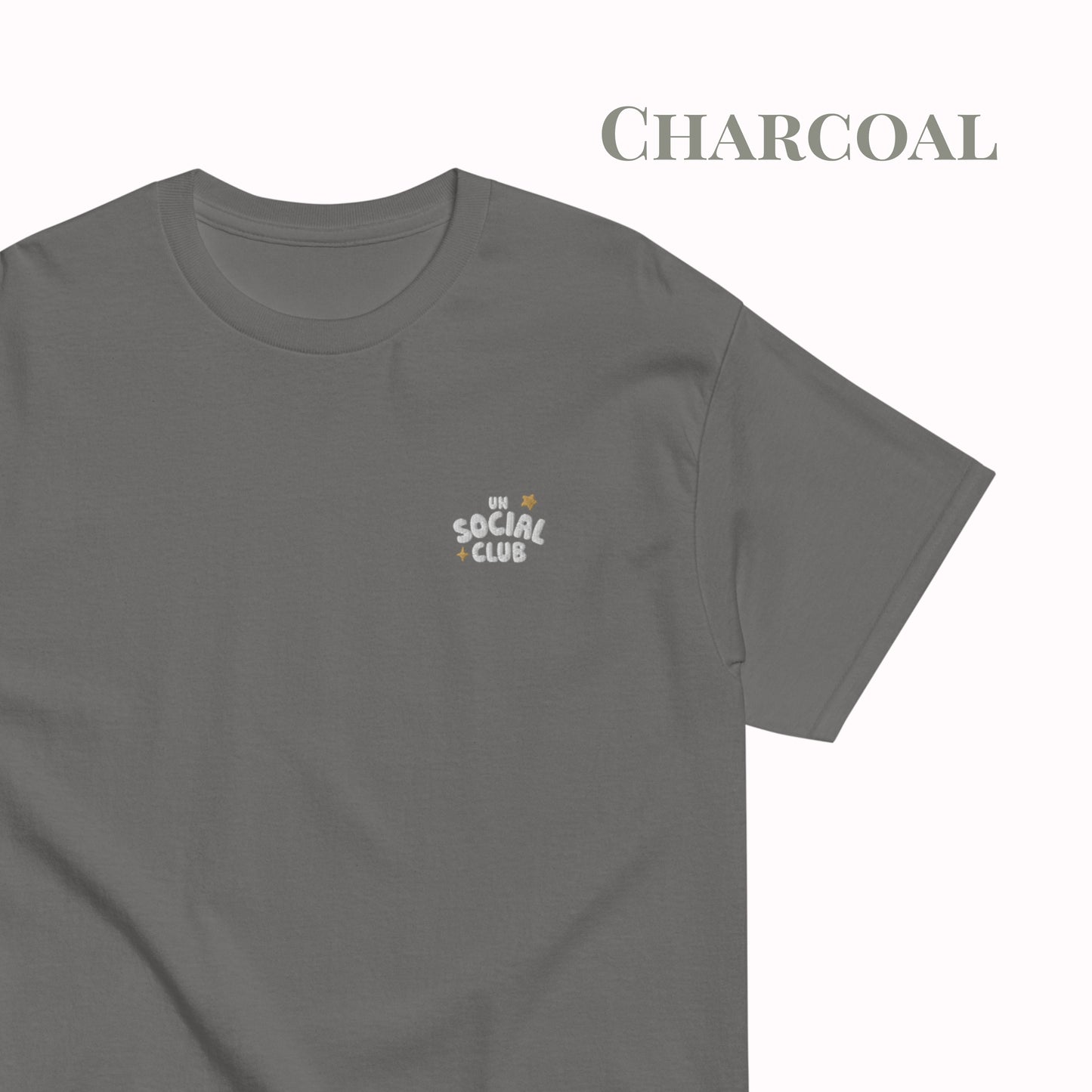 Un Social Club Embroidered T-Shirt