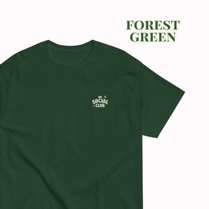 Un Social Club Embroidered T-Shirt