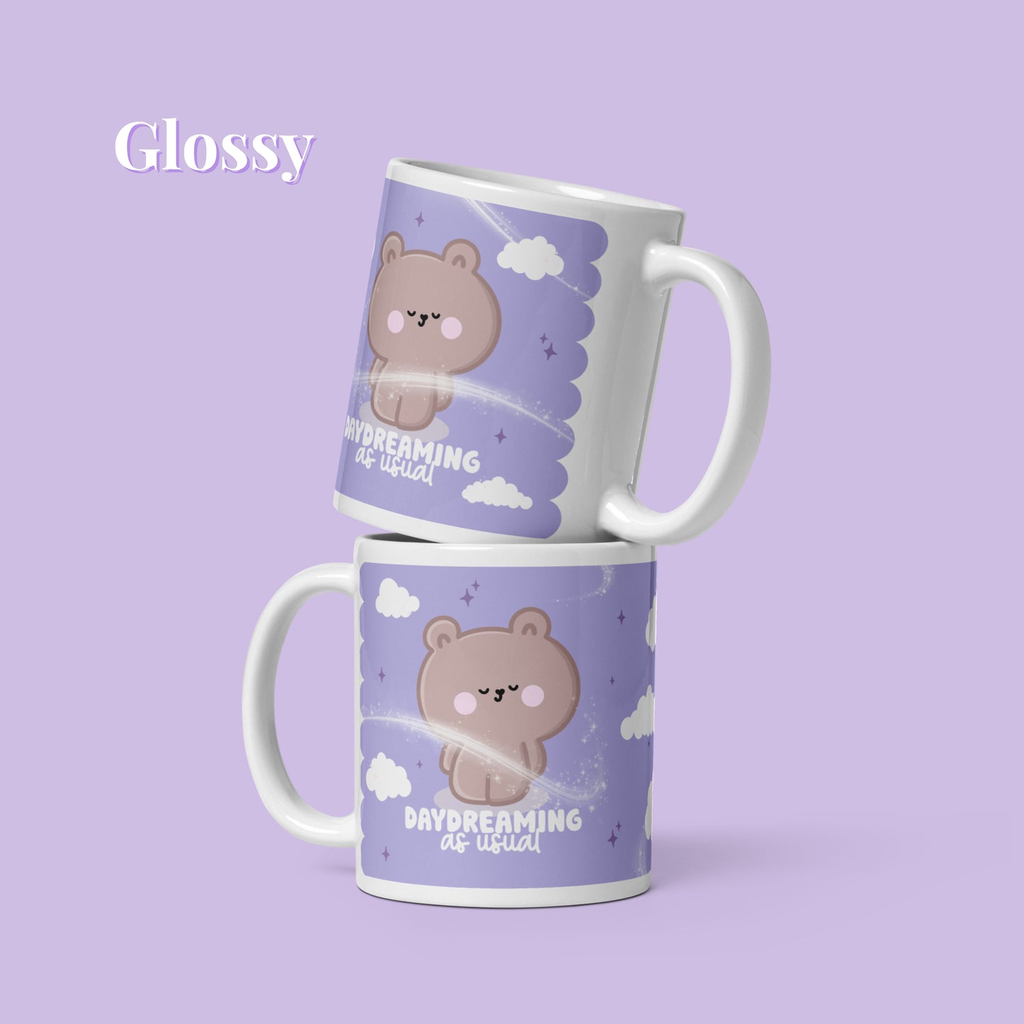 Daydreaming As Usual Glossy Mug. 11oz Mug