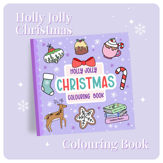 Holly Jolly Christmas Colouring Book
