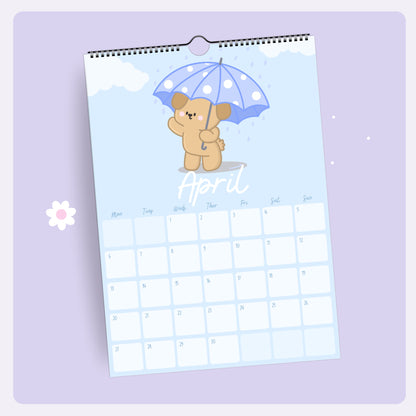 2026 A4 Wall Calendar