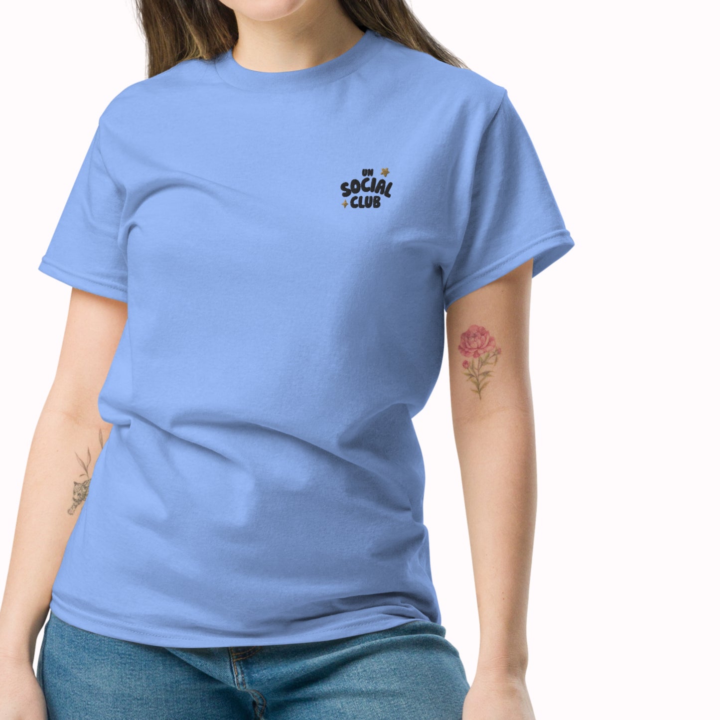 Un Social Club Embroidered T-Shirt