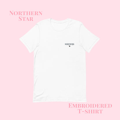 Northern Embroidered T-shirt (White)