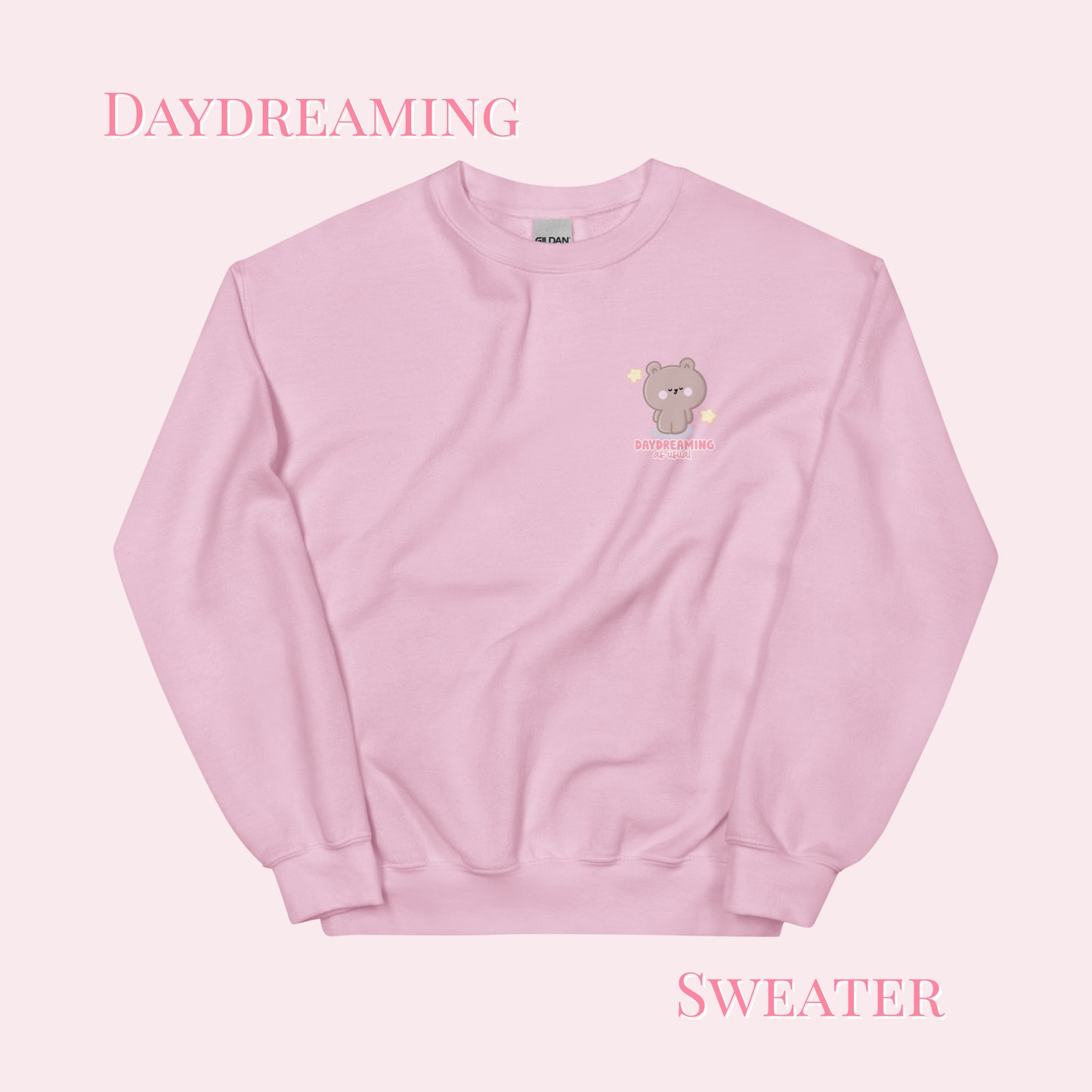 Daydreaming as Usual Unisex Sweatshirt. Cozy Jumper.