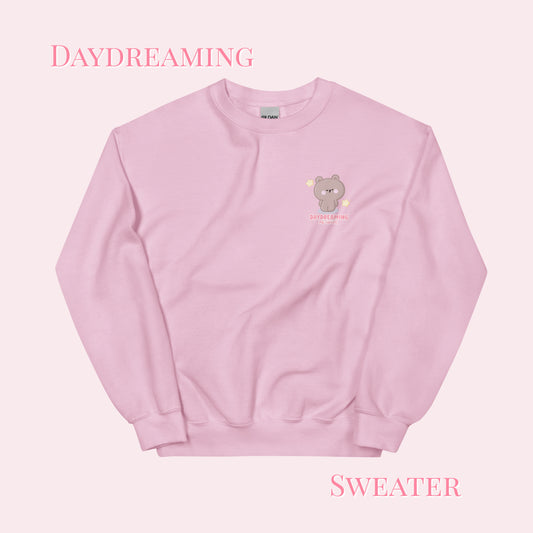 Daydreaming as Usual Unisex Sweatshirt. Cozy Jumper.