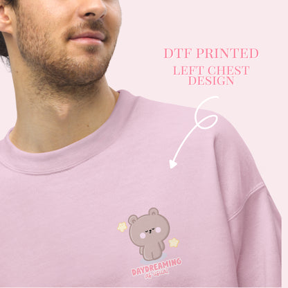 Daydreaming as Usual Unisex Sweatshirt. Cozy Jumper.