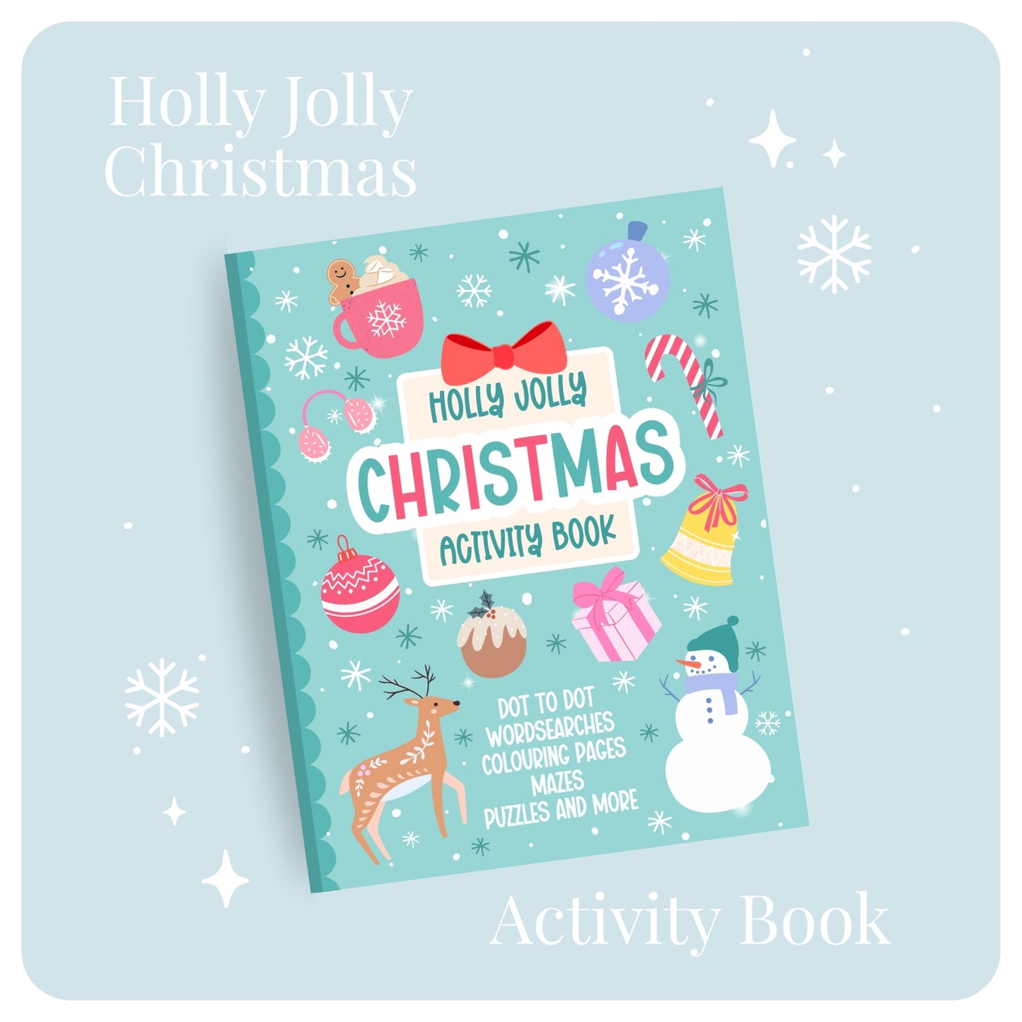 Holly Jolly Christmas Activity Book