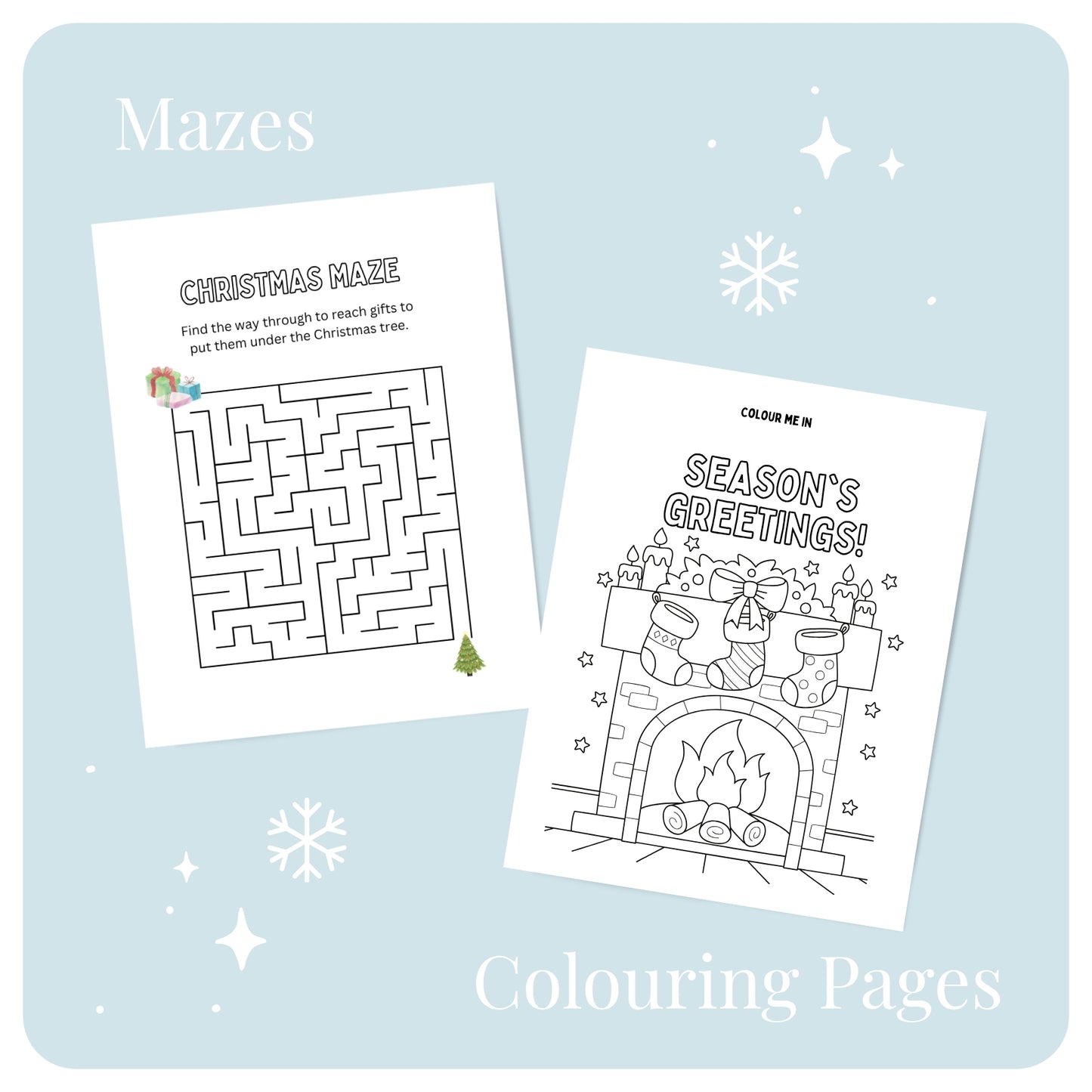 Holly Jolly Christmas Activity Book