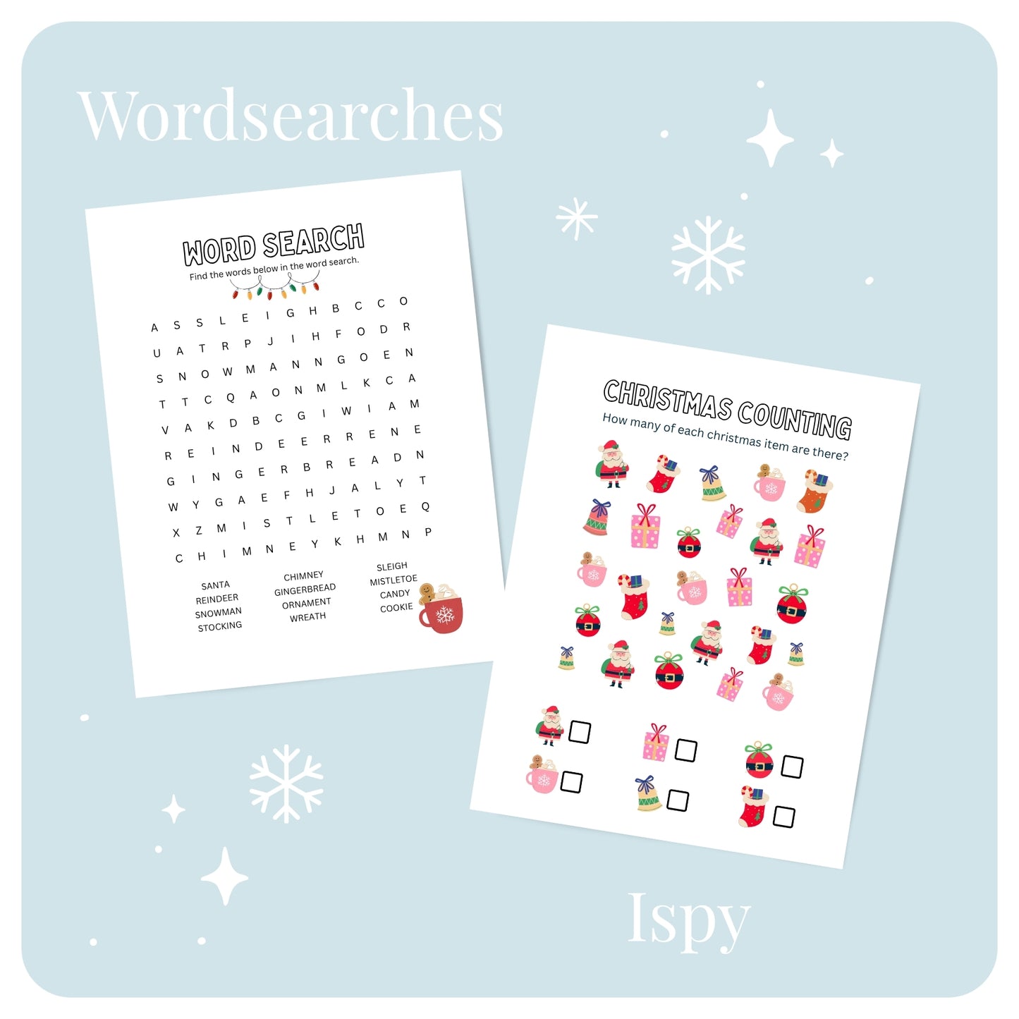 Holly Jolly Christmas Activity Book