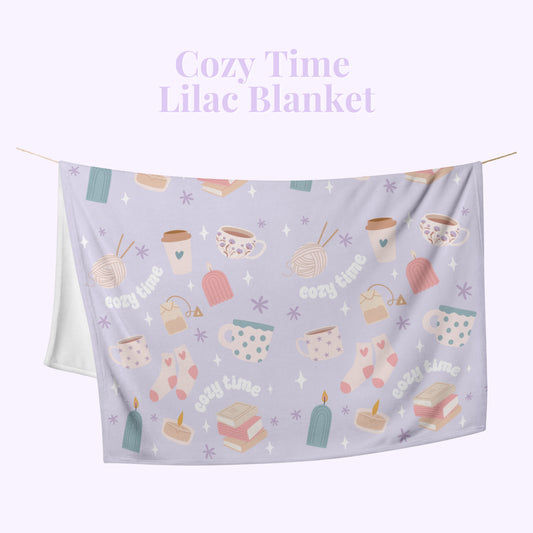 Cozy Time Throw Blanket
