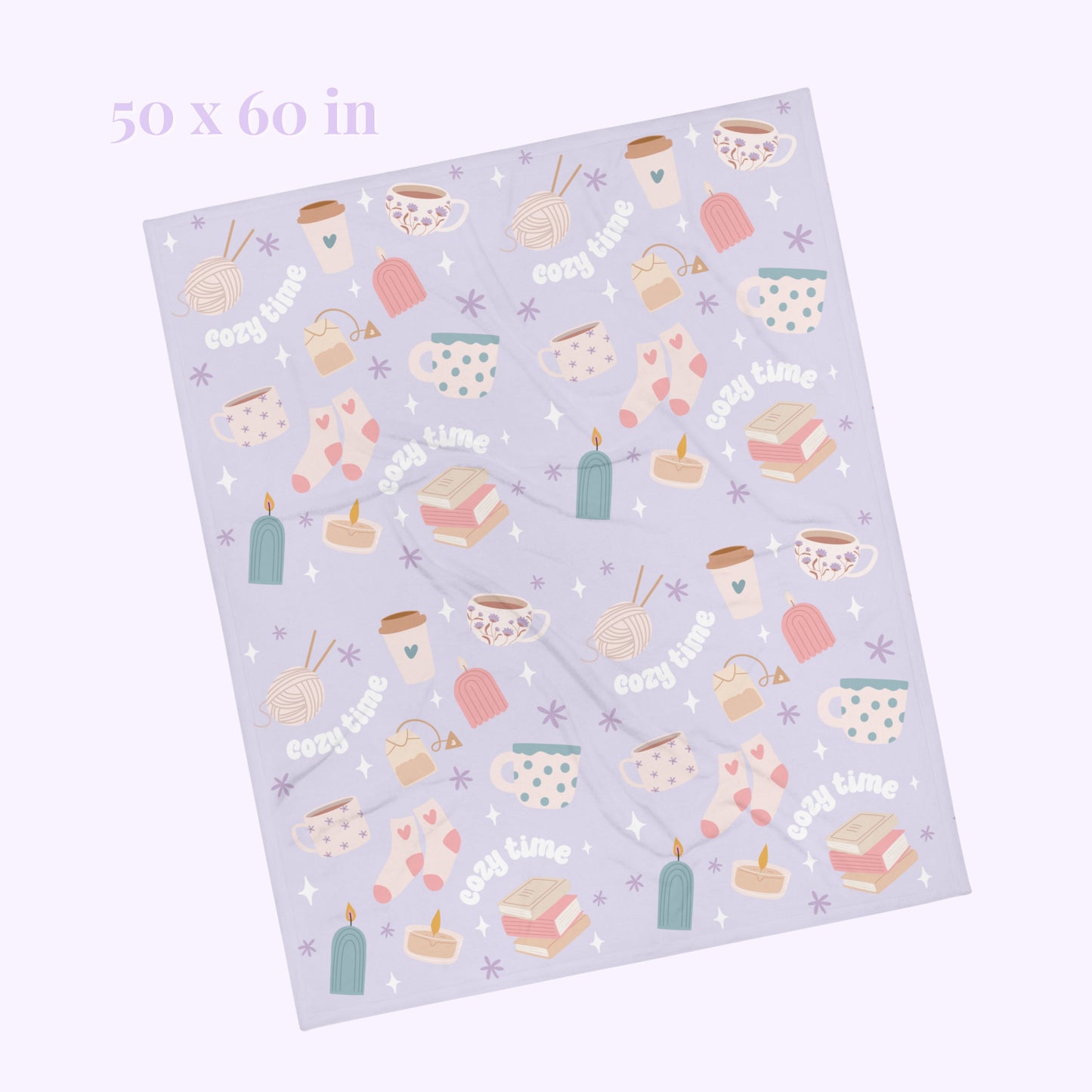 Cozy Time Throw Blanket