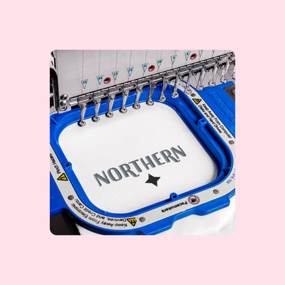 Northern Embroidered T-shirt (White)